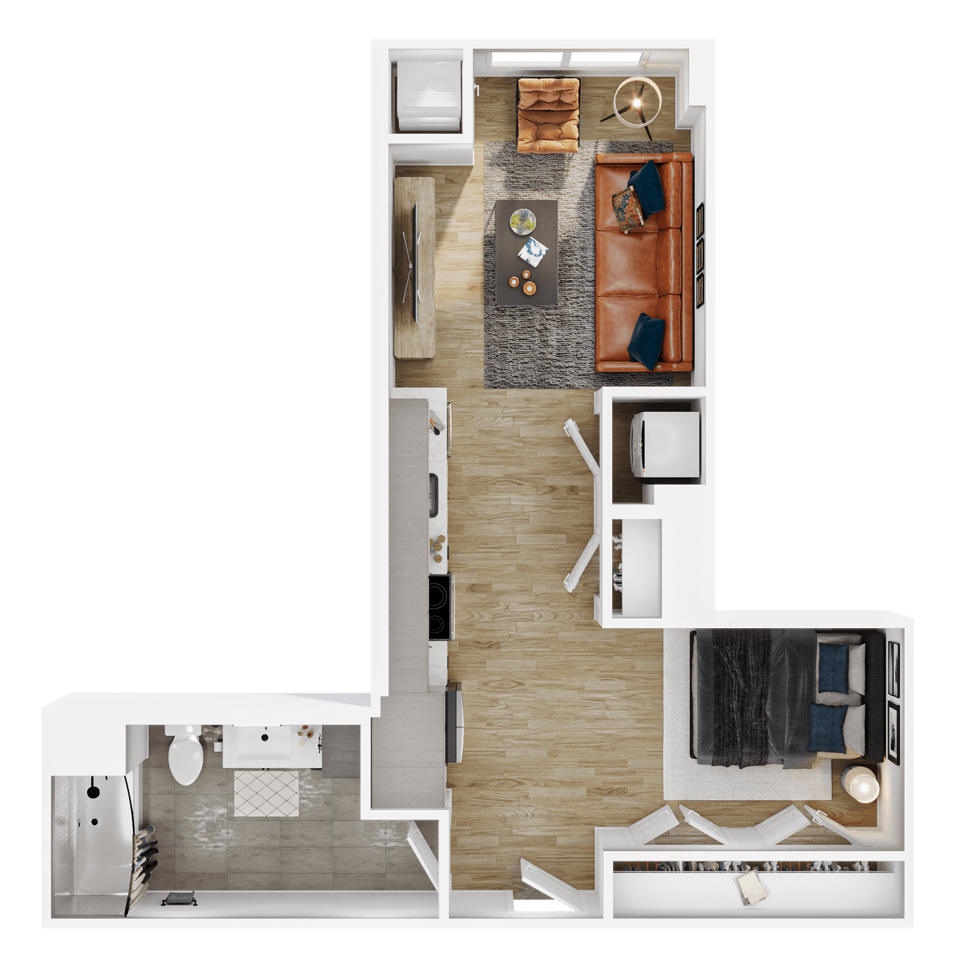 Floor plan layout diagram for S4